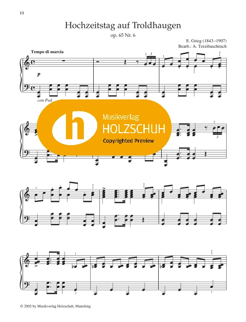 Hochzeitstag auf Troldhaugen